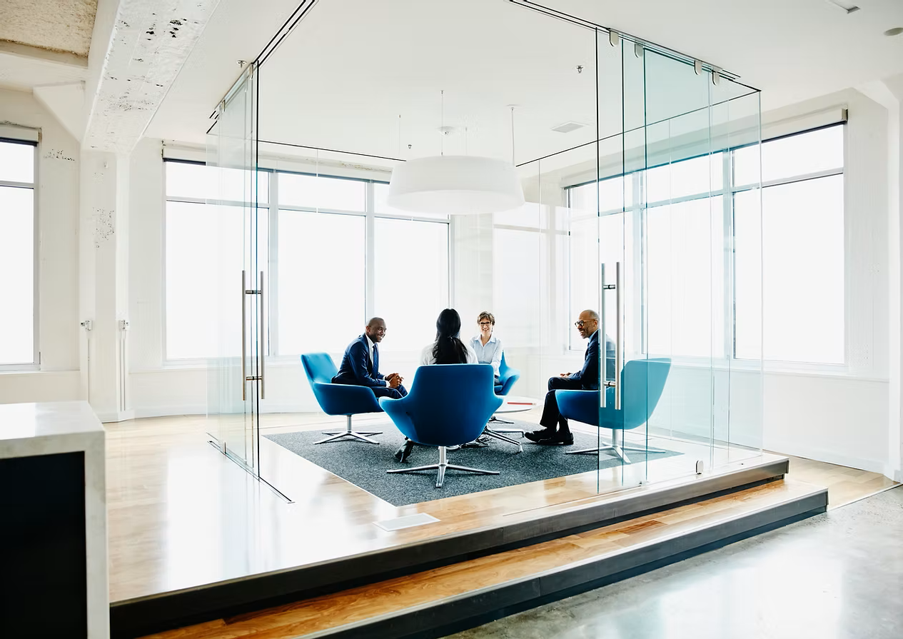 Cockpit view from airplane